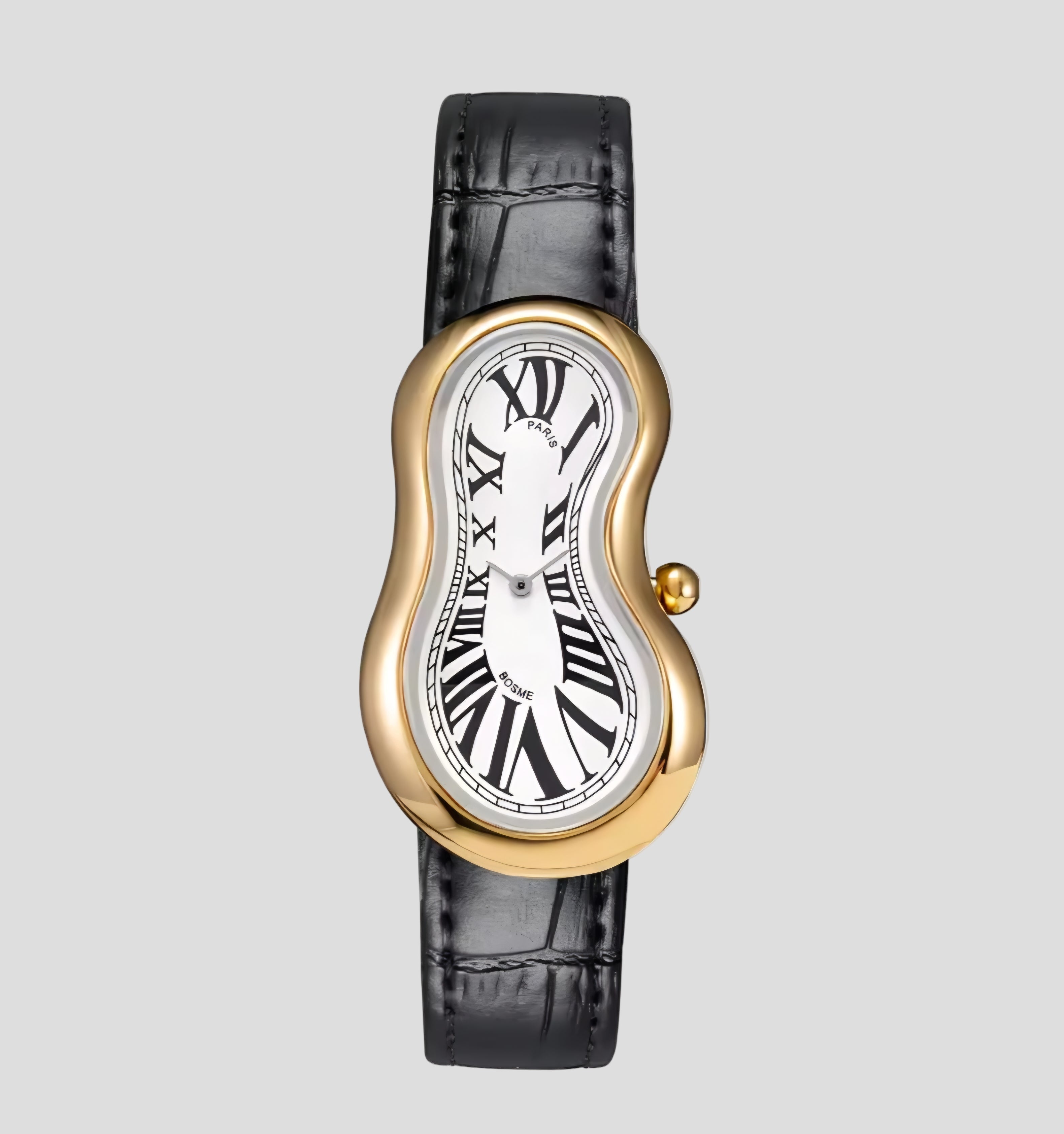 Montre fondante oblongue